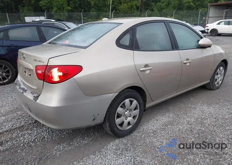 2008 Hyundai Elantra Gls/Se z USA, uszkodzony, nr VIN KMHDU46D18U350907